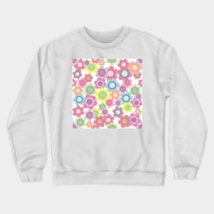 Seamless Flower Pattern 1 Crewneck Sweatshirt